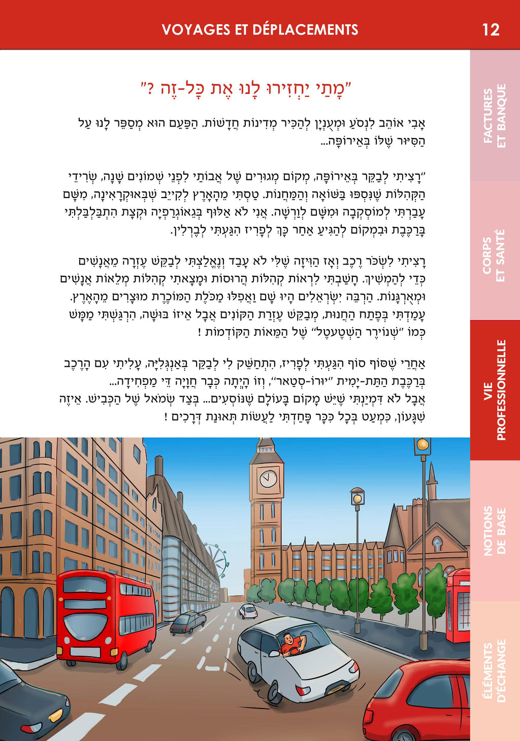 Avi en voyage à Londres